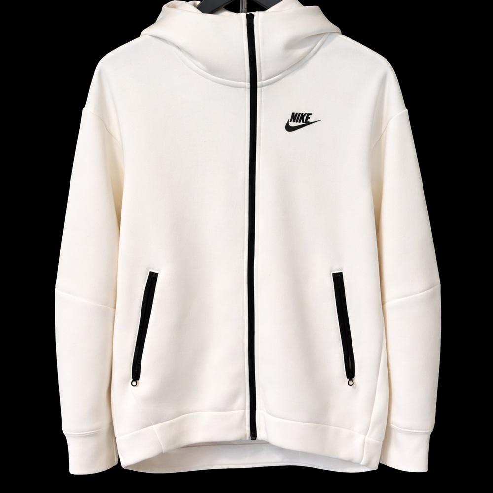Nike Cream Full-Zip Hoodie